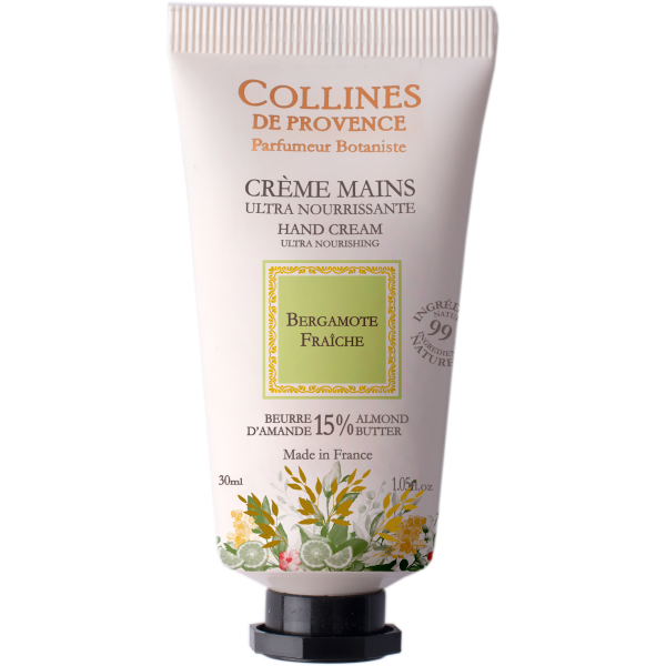 Bergamote Fraîche - Crème Mains 30ml
