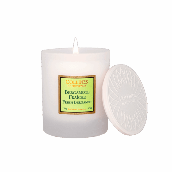 Bergamote Fraîche - Bougie Parfumée 180g