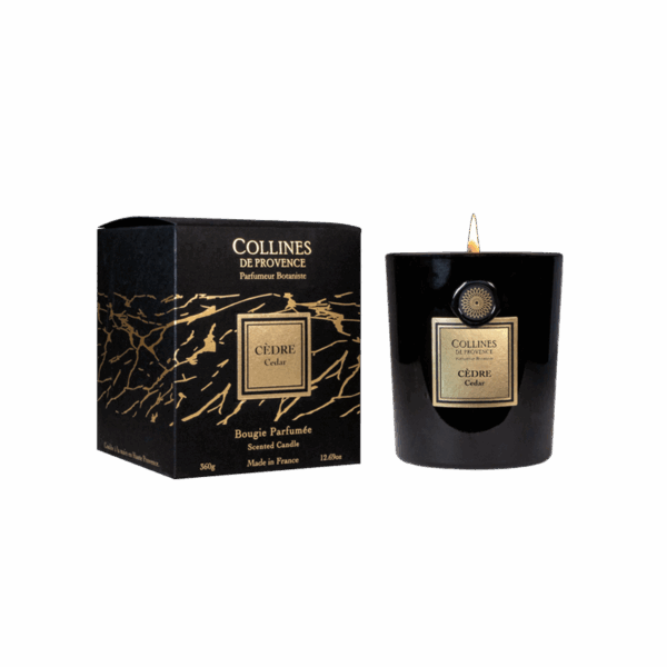 Cèdre - Bougie Parfumée 360g