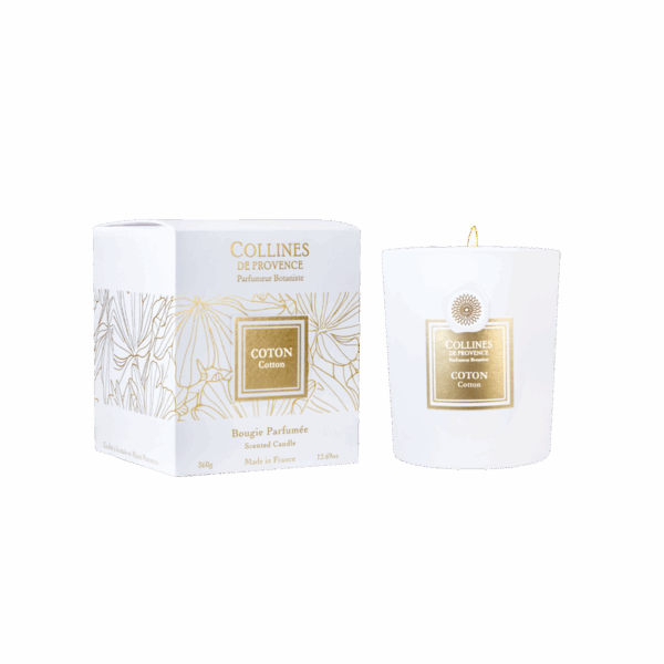 Coton - Bougie Parfumée 360g
