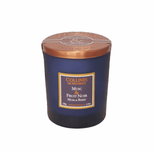 Musc & Fruit Noir - Bougie Parfumé 180g