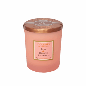 Rose & Hibiscus - Bougie Parfumé 180g